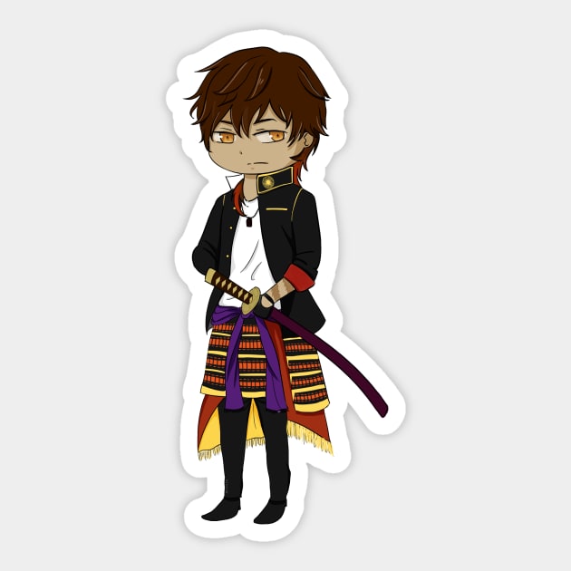 Chibi!Ookurikara Sticker by Nayuki911